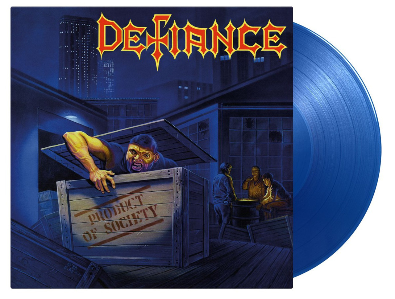 PRE-ORDER - Defiance 'Product of Society' LP 180g Blue Vinyl - RELEASE DATE 20th January 2023