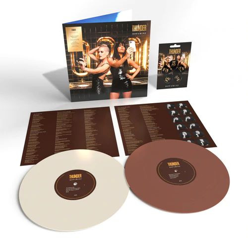 Thunder 'Dopamine' 2LP White & Dark Beige Vinyl