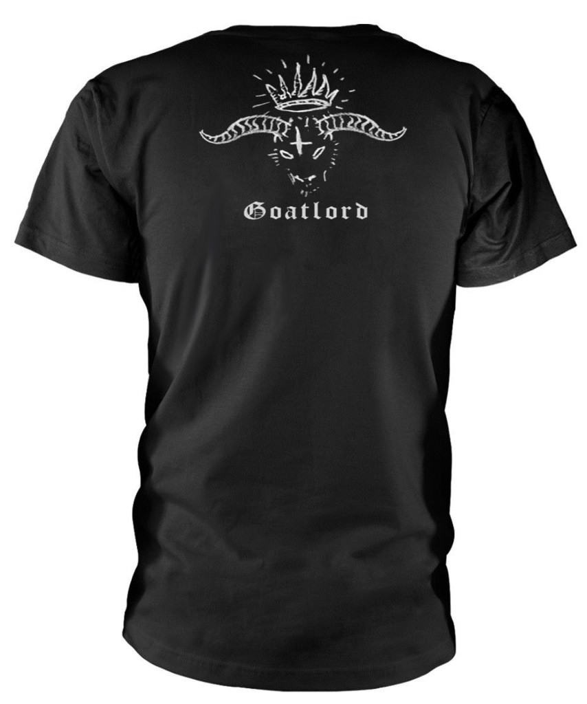 Darkthrone 'Goatlord' (Black) T-Shirt Back