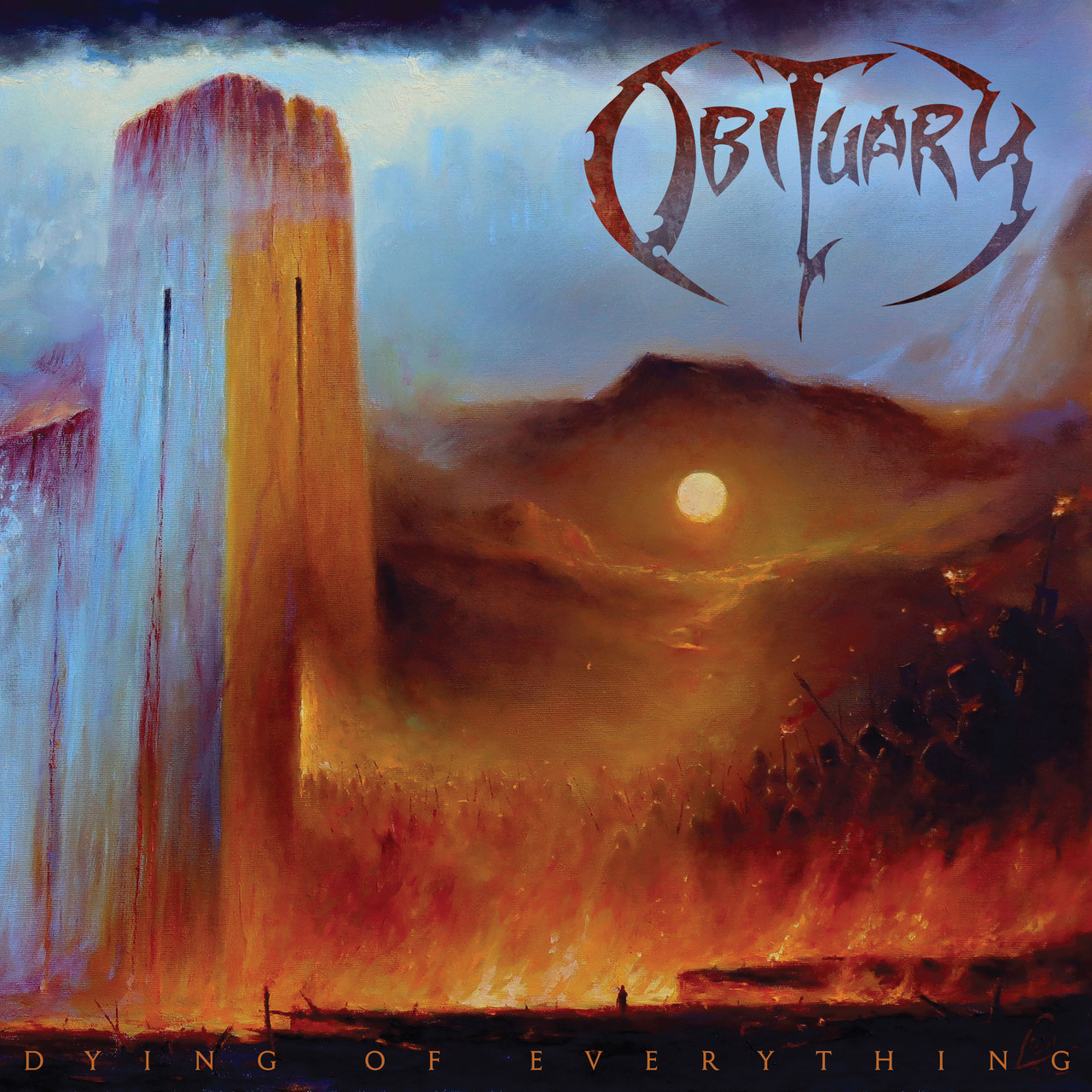 Obituary 'Dying Of Everything' LP Orange Krush Vinyl