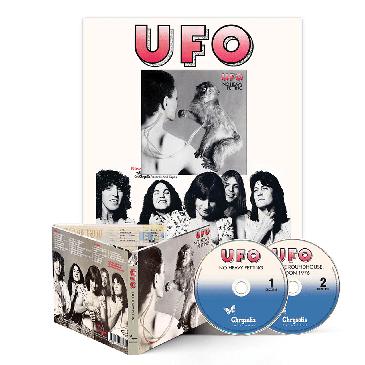 UFO 'No Heavy Petting' 2CD Remastered Deluxe Edition