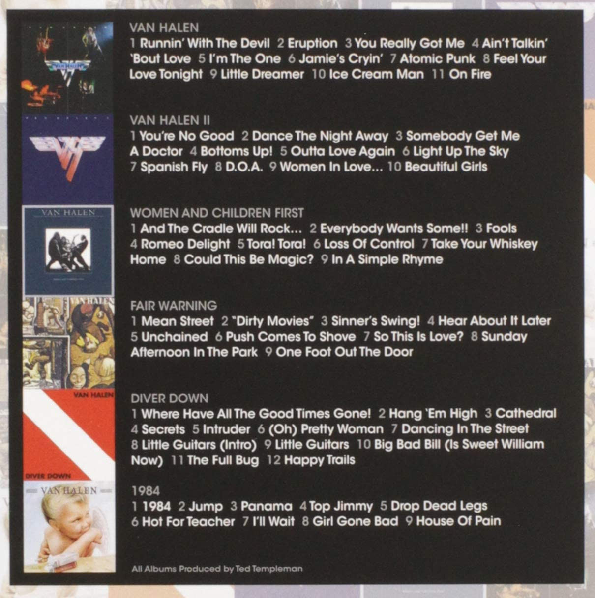 未開封 VAN HALEN 1978-1984 BOX 2013年来日告知付 Van Halen: The Japanese Singles 1978-1984 Vinyl Boxed Set