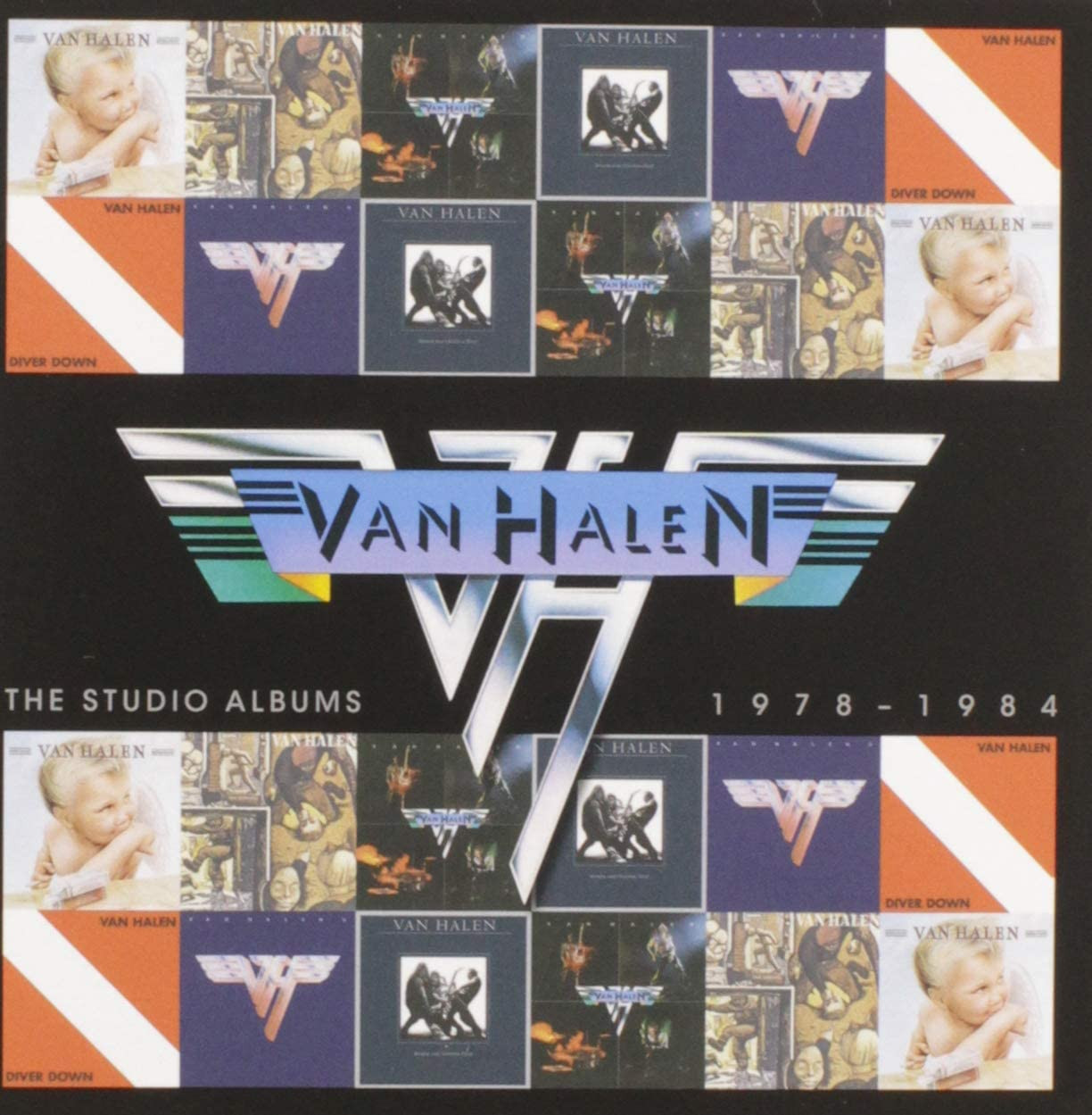 未開封 VAN HALEN 1978-1984 BOX 2013年来日告知付 The Japanese Singles 1978-1984 Vinyl Boxed Set – Rhino