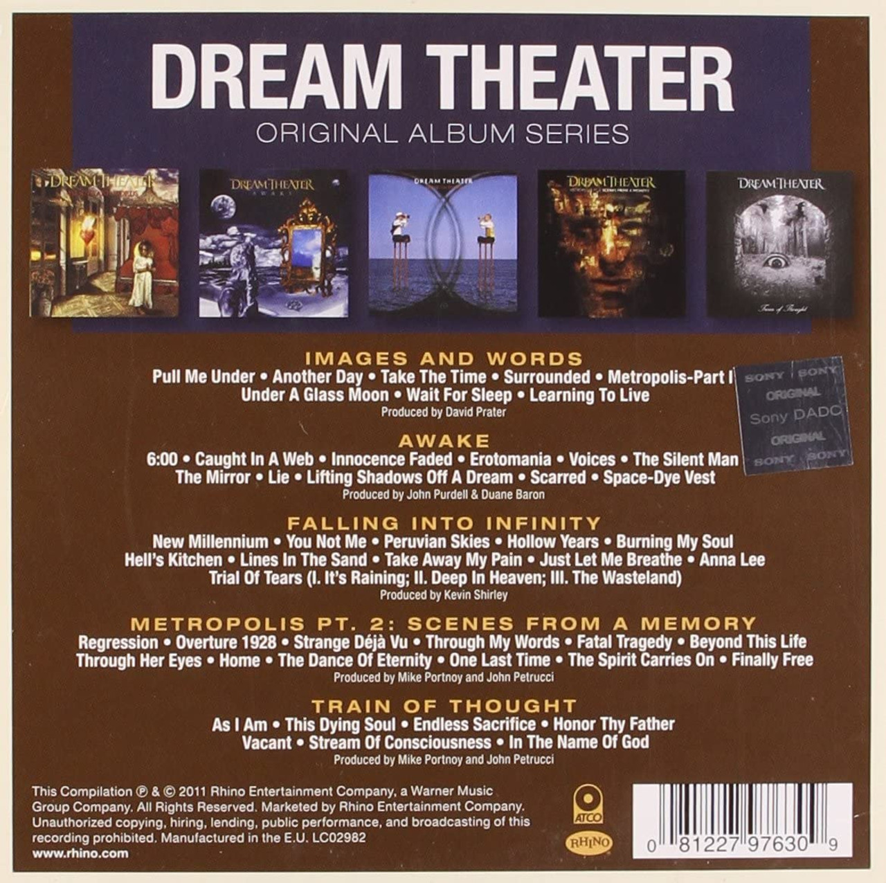 Dream　5CD　'Original　Theater　Series'　Album　Set