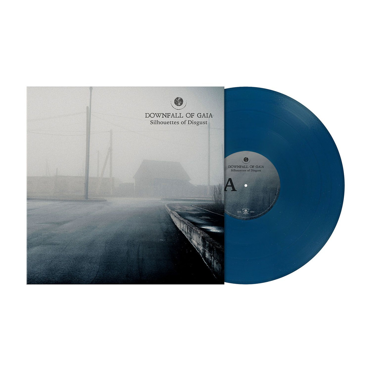 Downfall Of Gaia 'Silhouettes of Disgust' LP Blue Green Marbled Vinyl