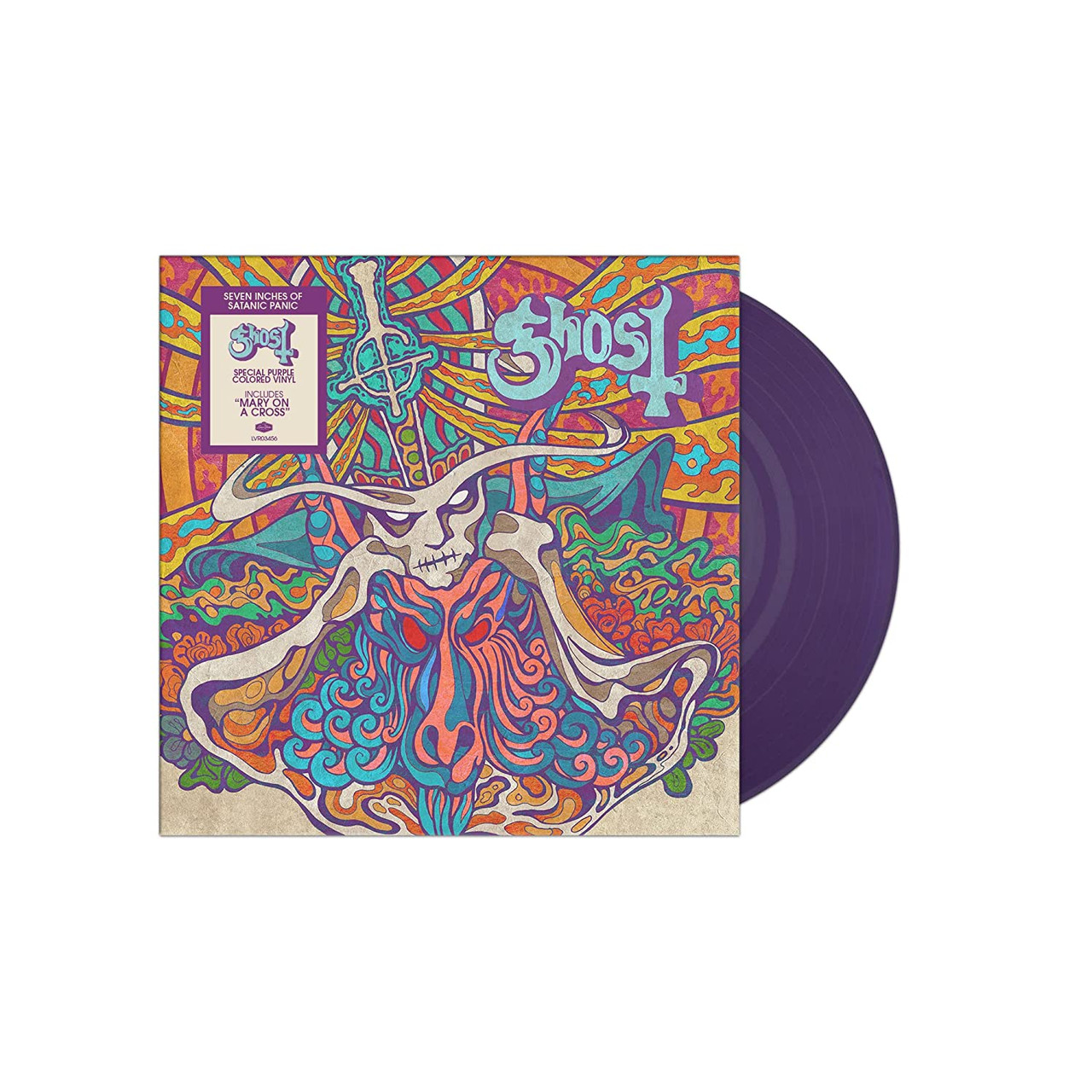 Ghost 'Seven Inches Of Satanic Panic' 7" Purple Vinyl