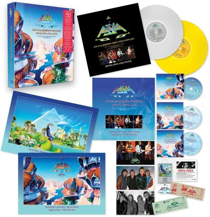 Asia 'Live At The Budokan Arena Tokyo, Japan 1983' Deluxe Box Set