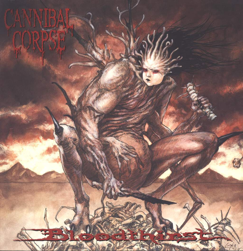 Cannibal Corpse 'Bloodthirst' CD Jewel Case