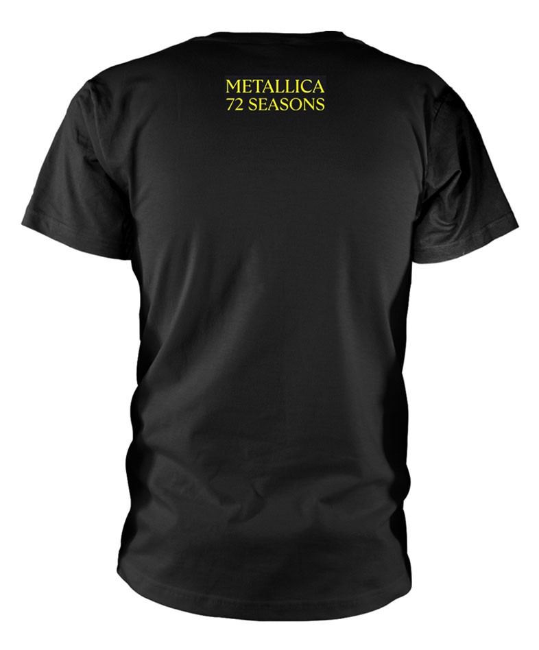 Metallica '72 Seasons Burnt Guitar' (Black) T-Shirt