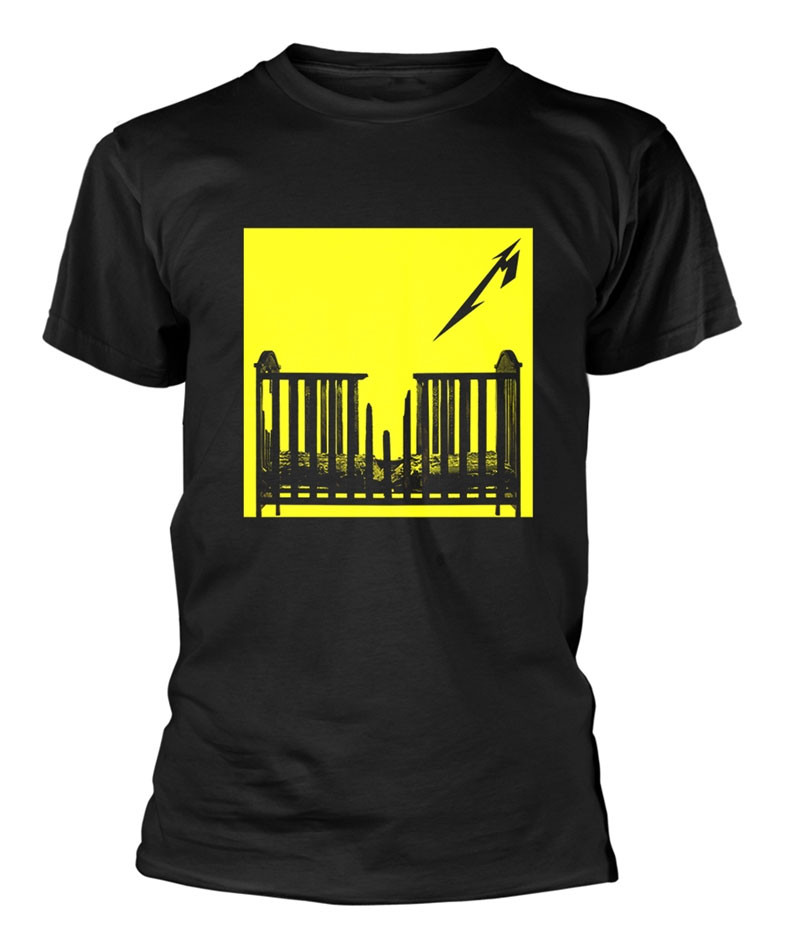 Metallica '72 Seasons Burnt Crib' (Black) T-Shirt