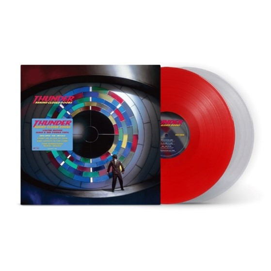 Thunder 'Behind Closed Doors' 2LP Red & White Vinyl