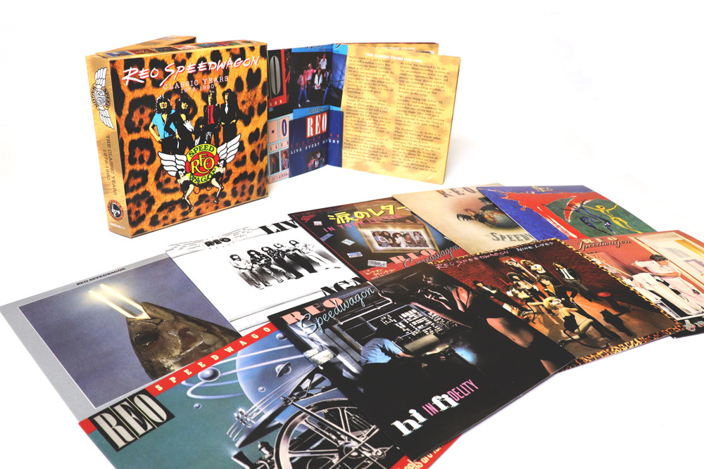REO Speedwagon 'Classic Years 1978-1990' 9CD Box Set