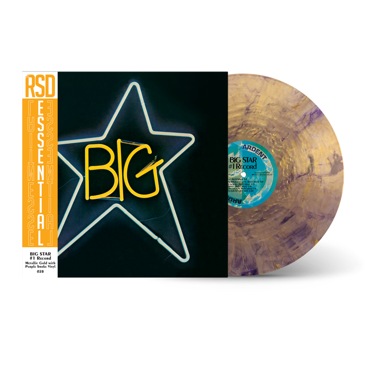 Big Star '#1 Record' Gold & Purple Vinyl