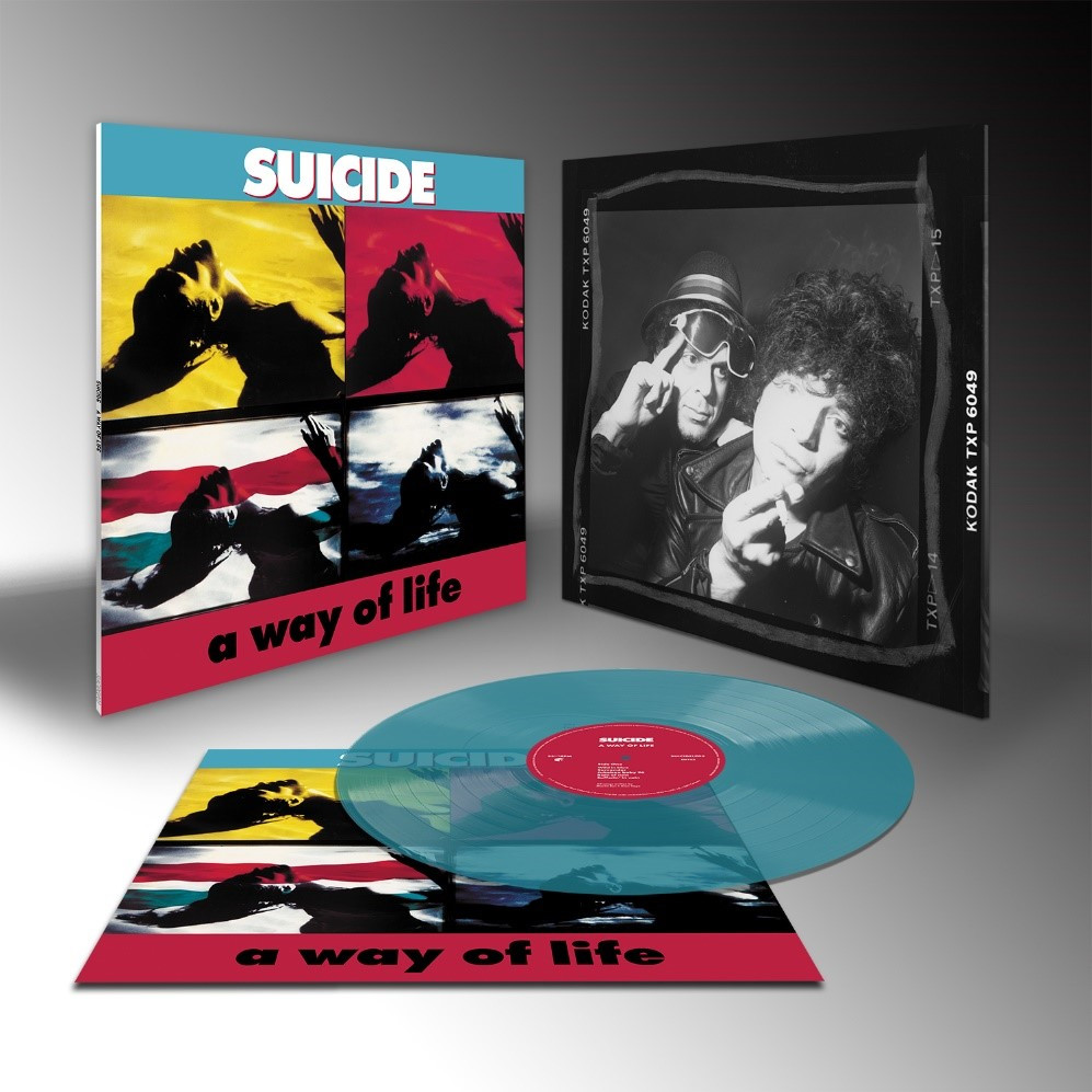 Suicide 'A Way Of Life' (2023 Remaster) LP Blue Vinyl
