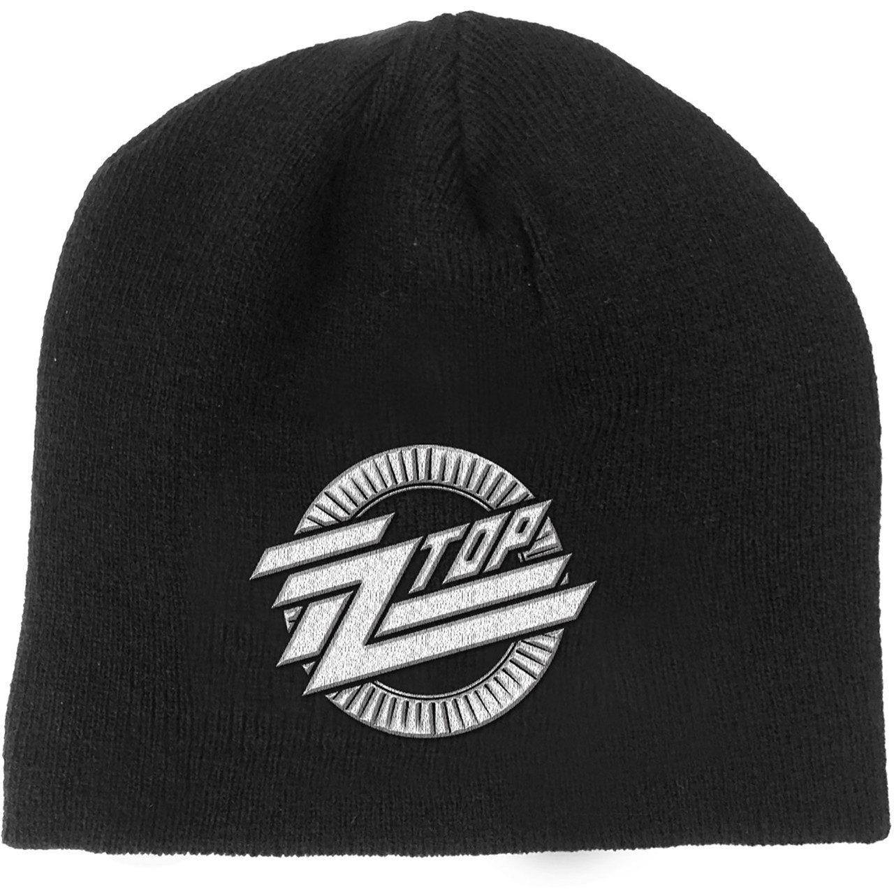ZZ Top 'Circle Logo' (Black) Beanie Hat