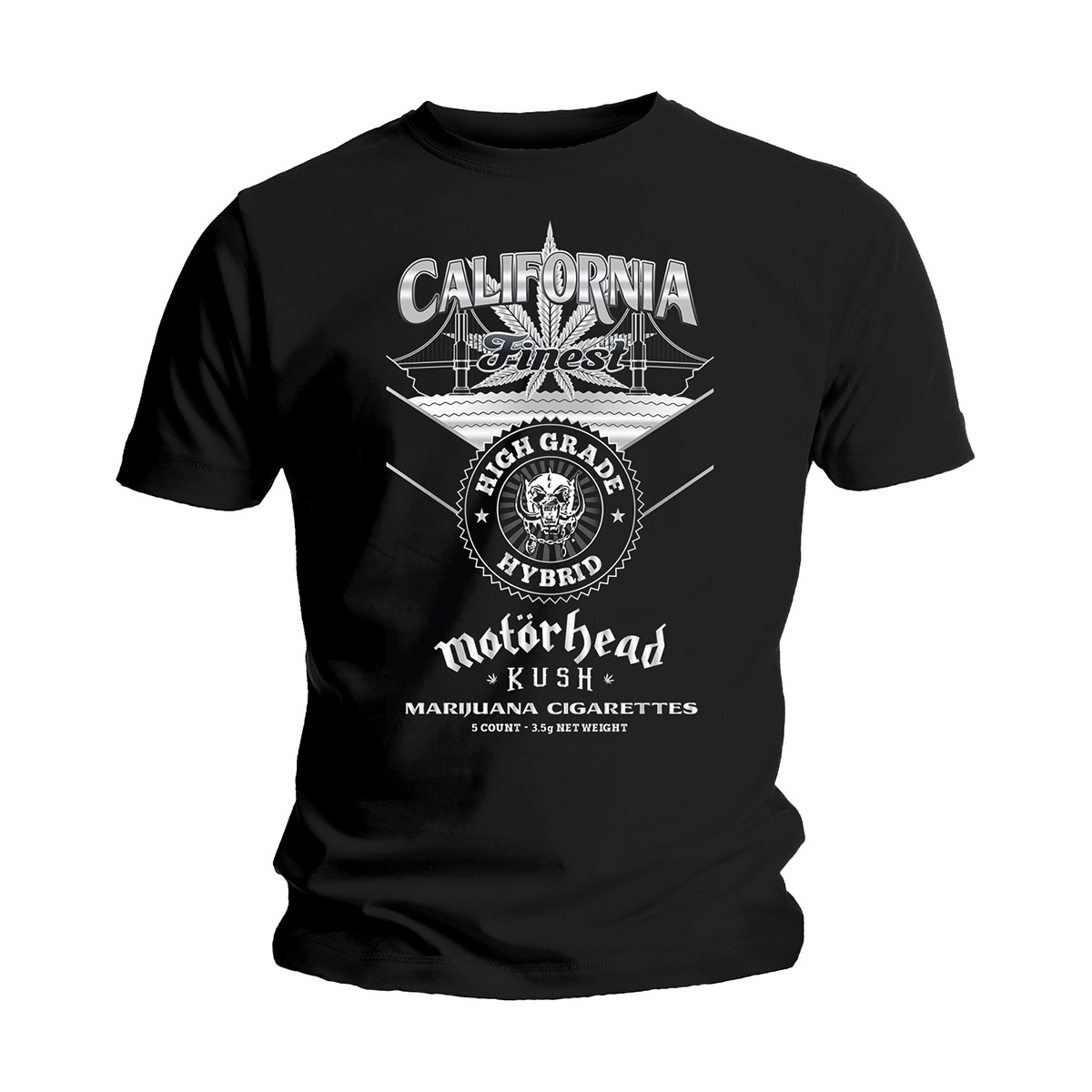 Motorhead 'Kush' (Black) T-Shirt