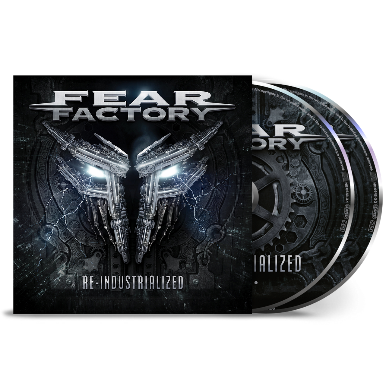 Fear Factory 'Re-Industrialized' 2CD Jewel Case
