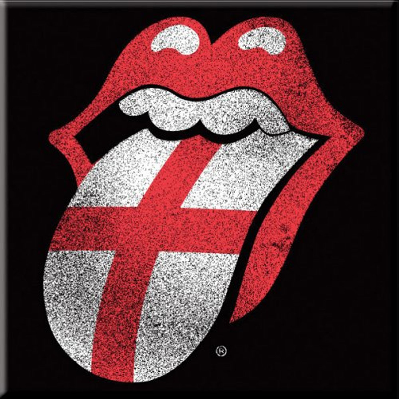 The Rolling Stones Tongue England Fridge Magnet Eyesore Merch