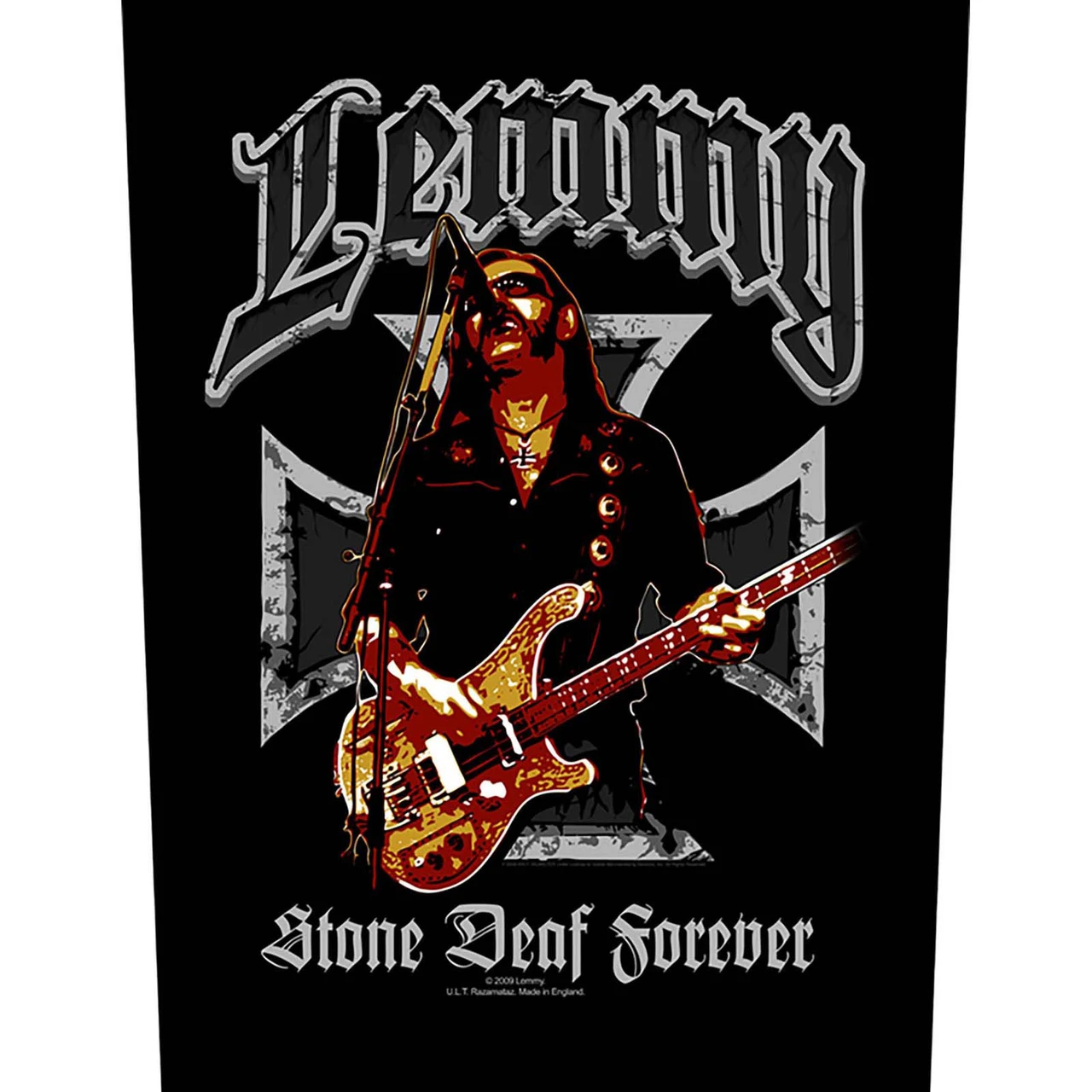 Motorhead 'Stone Deaf' Back Patch