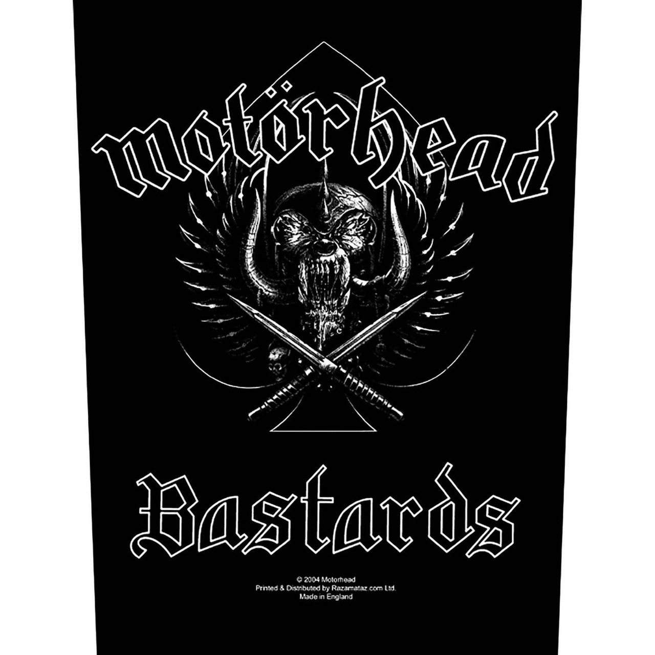 Motorhead 'Bastards' Back Patch