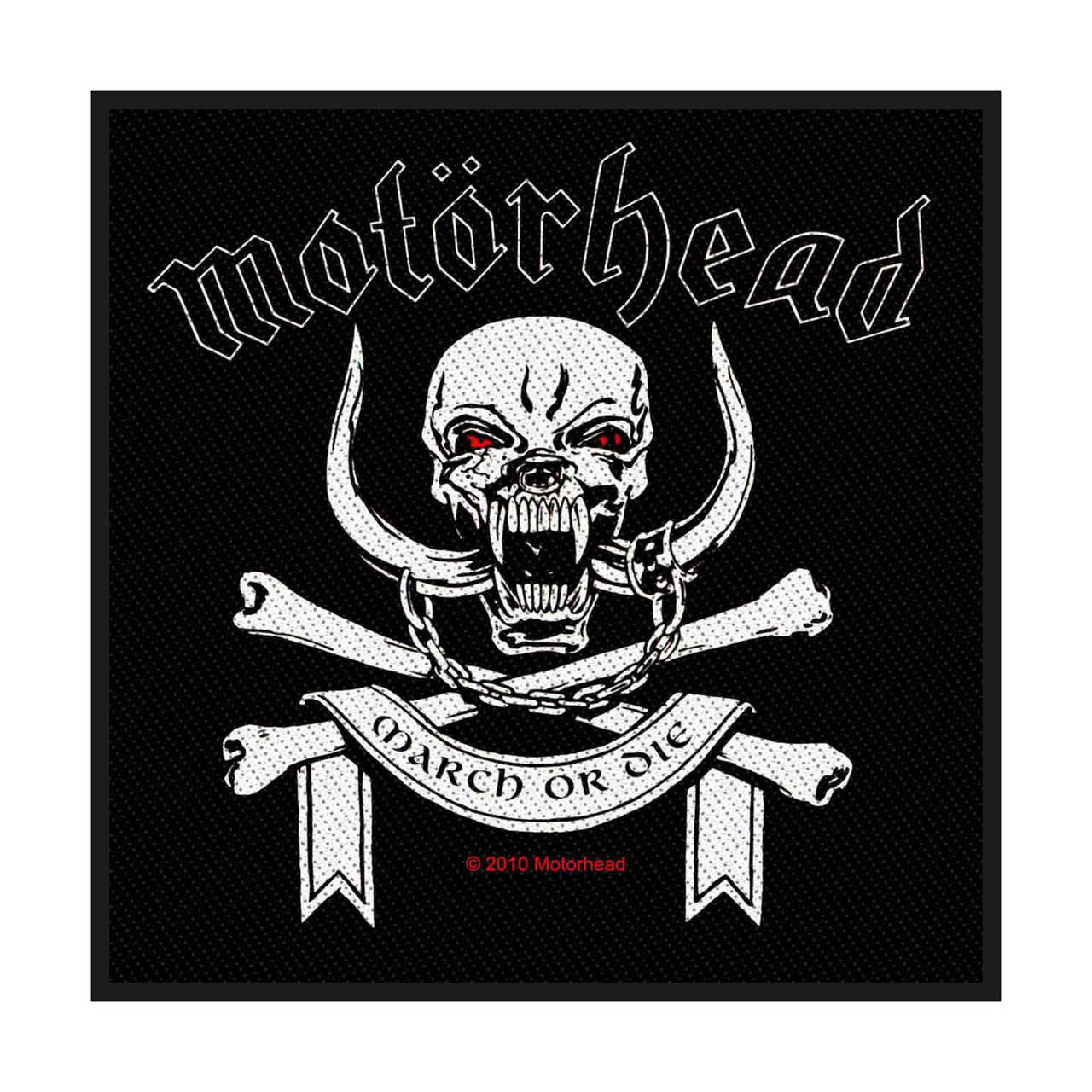 Motorhead 'March Or Die' (Black) Patch