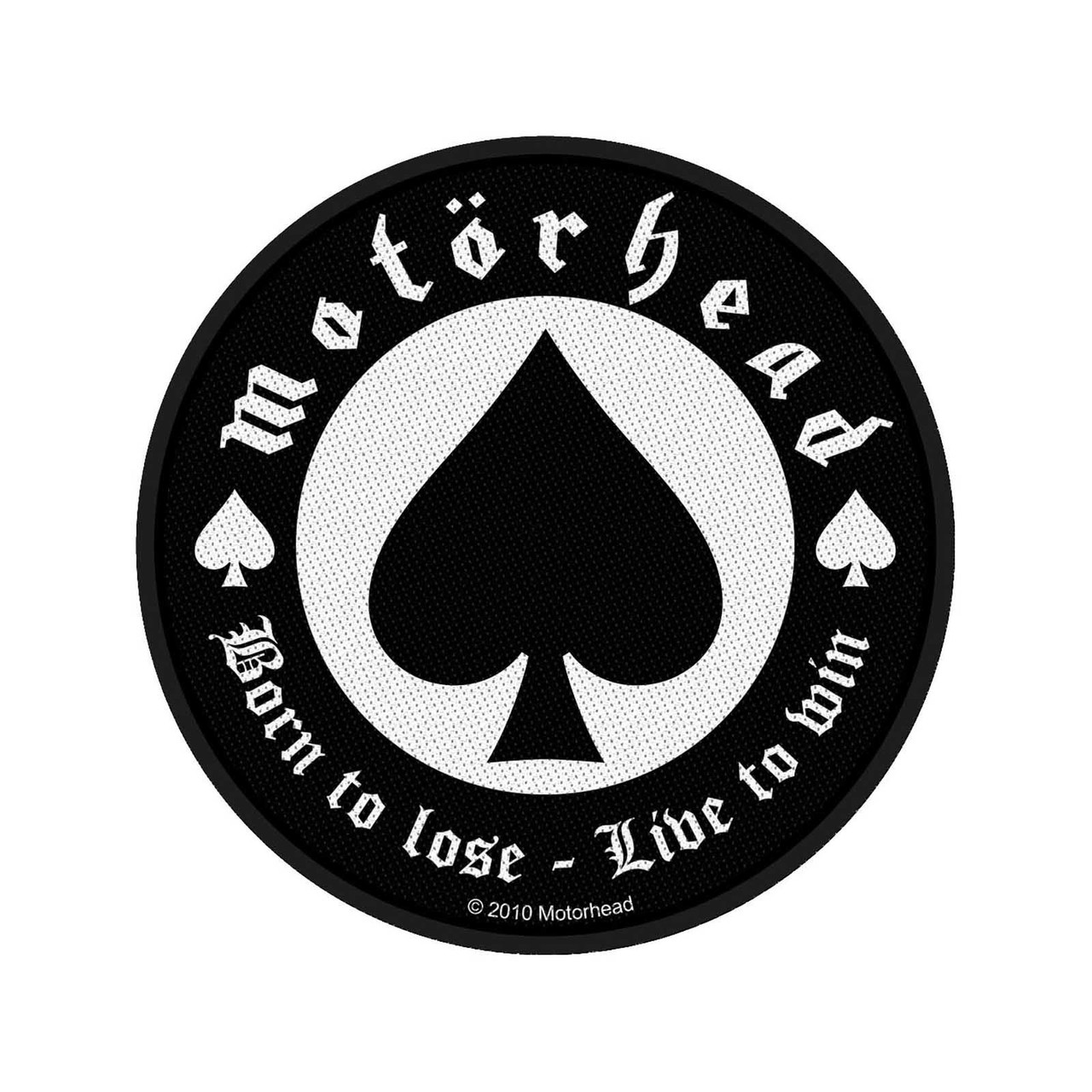 Motorhead 'Born To Lose' Patch