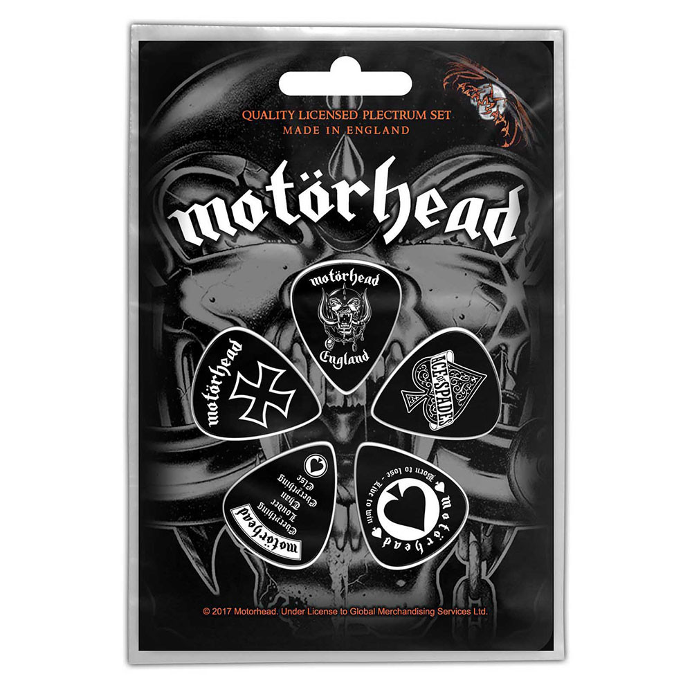 Motorhead 'England' Plectrum Pack