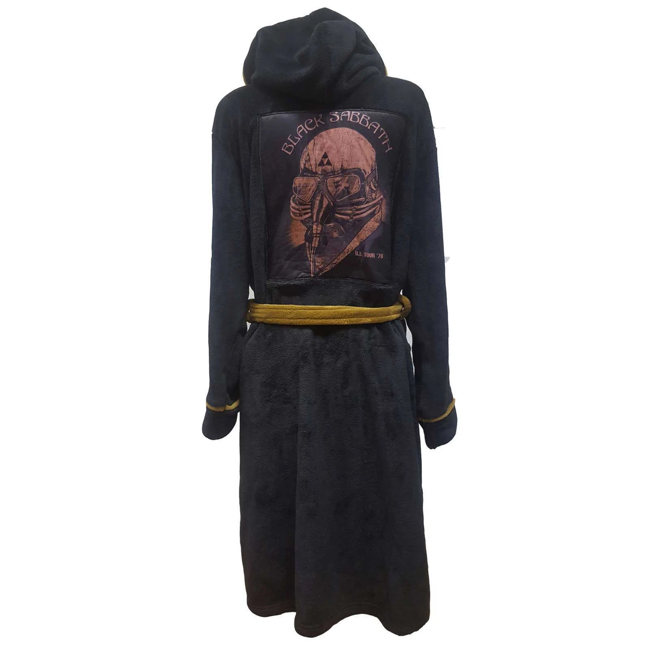 Black Sabbath 'US Tour 78 Avengers' (Black) Bathrobe