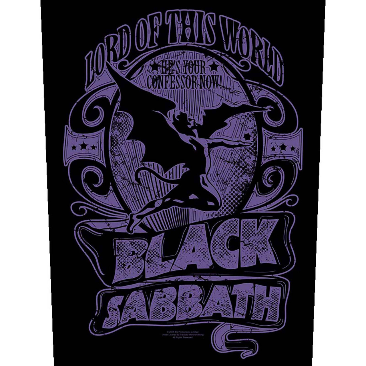 Black Sabbath 'Lord Of This World' Back Patch