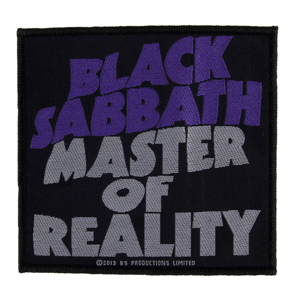 Black Sabbath 'Master Of Reality' Patch | Eyesore Merch