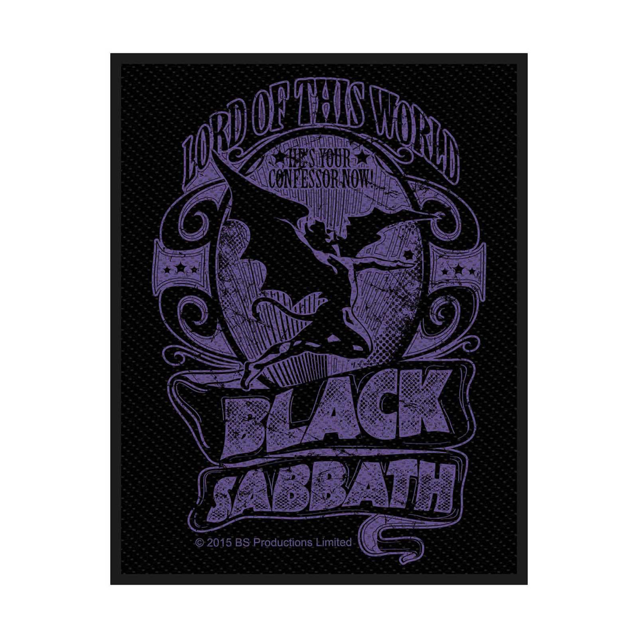 Black Sabbath 'Lord Of This World' (Black) Patch