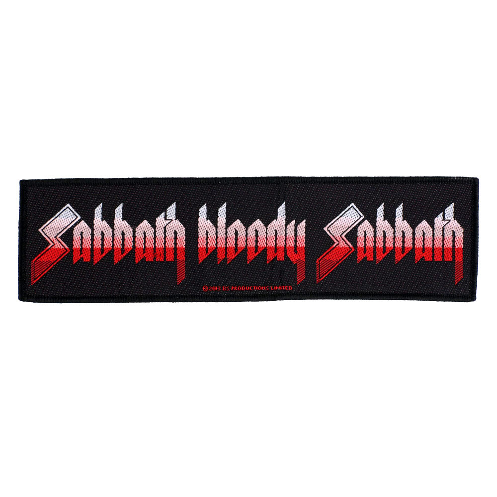 Black Sabbath 'Bloody Sabbath' Strip Patch