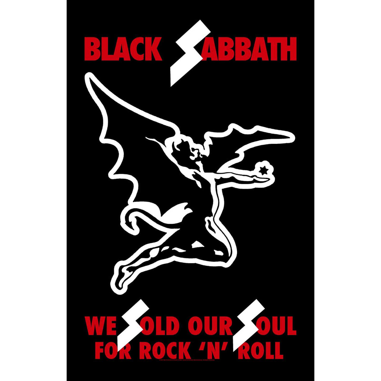 Black Sabbath 'We Sold Our Souls' Textile Poster