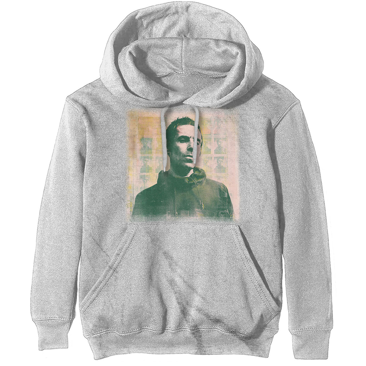 Liam Gallagher 'Album Cover' (Off White) Pull Over Hoodie