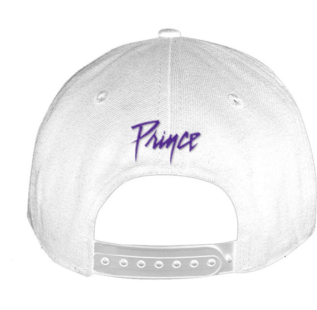 Prince 'Purple Symbol' (White) Baseball Cap