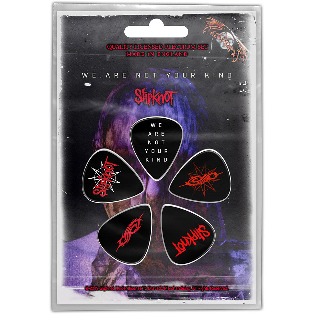Slipknot ' We Are Not Your Kind' Plectrum Pack