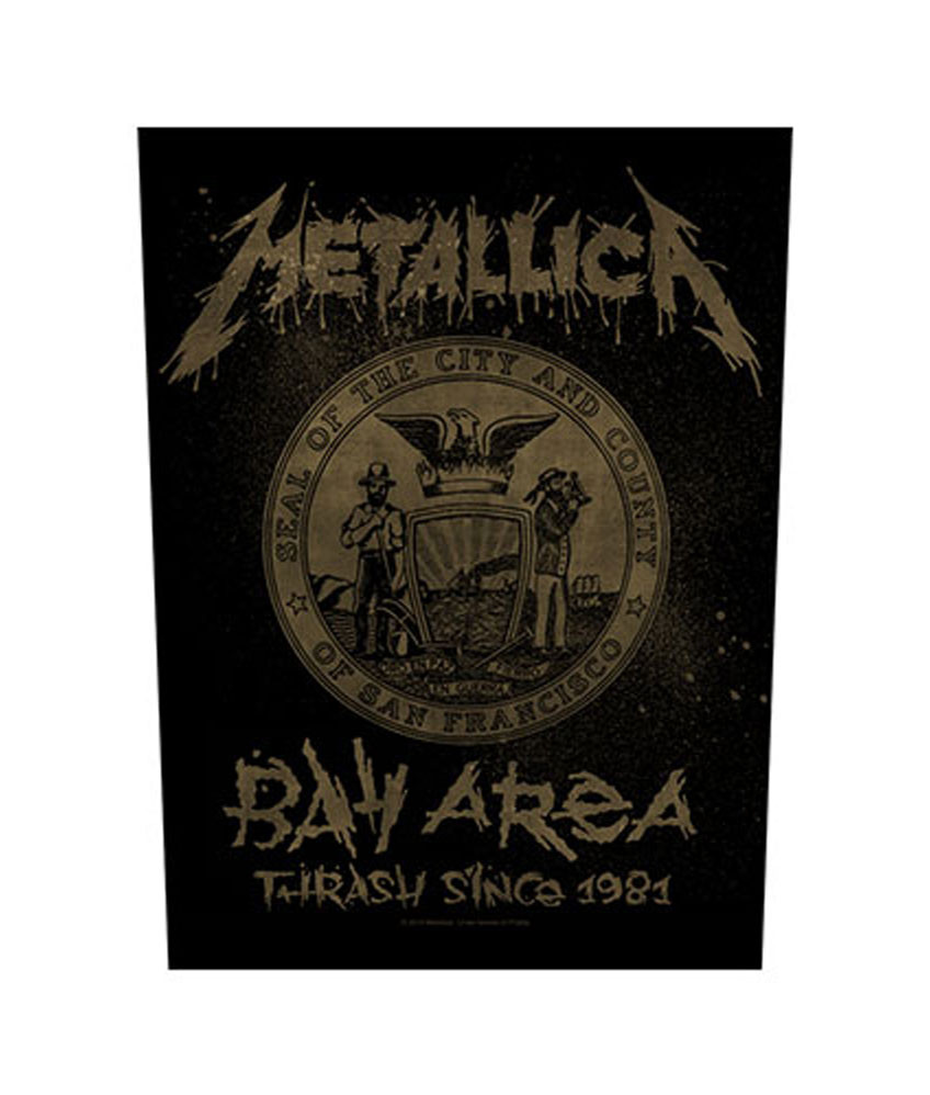 Metallica 'Bay Area Thrash' Back Patch