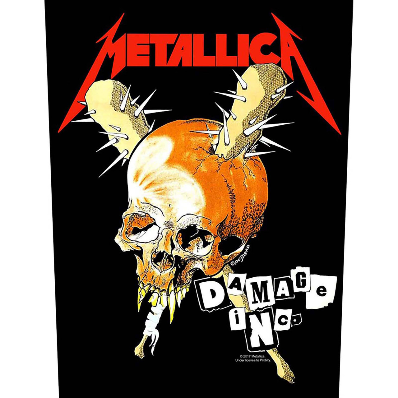 Metallica 'Damage Inc' Back Patch