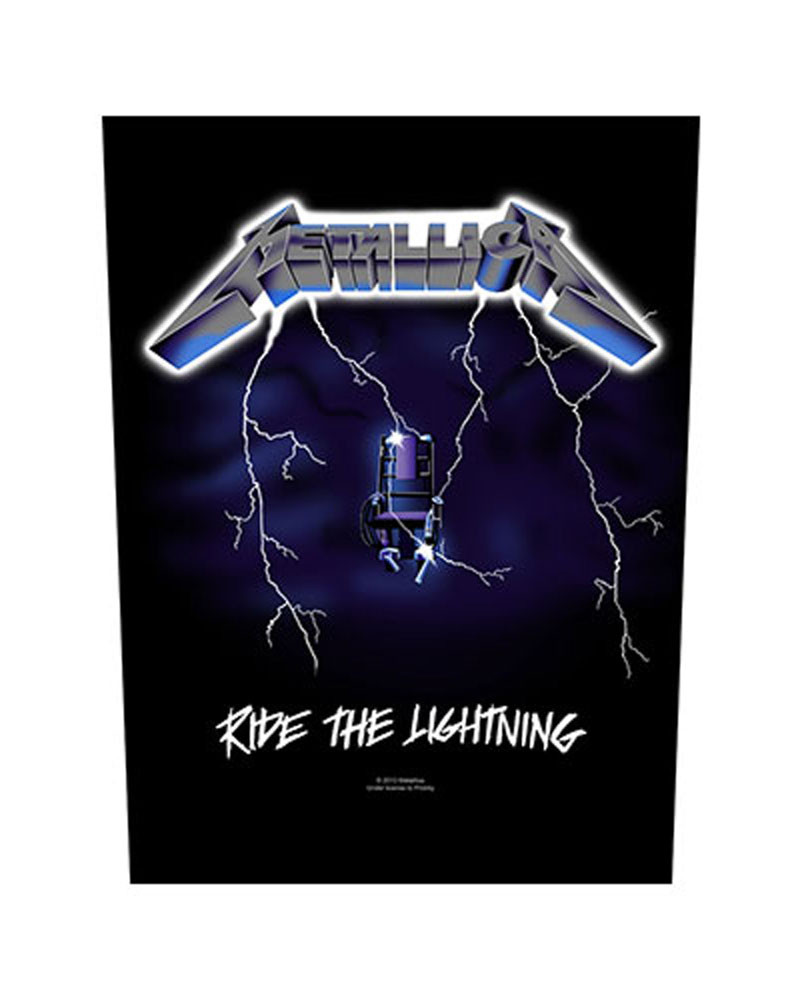 Metallica 'Ride The Lightning' Back Patch