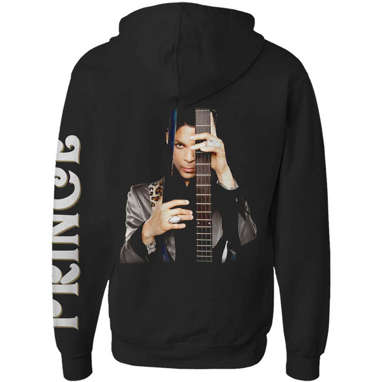 Prince 'Welcome 2 America' (Black) Pull Over Hoodie