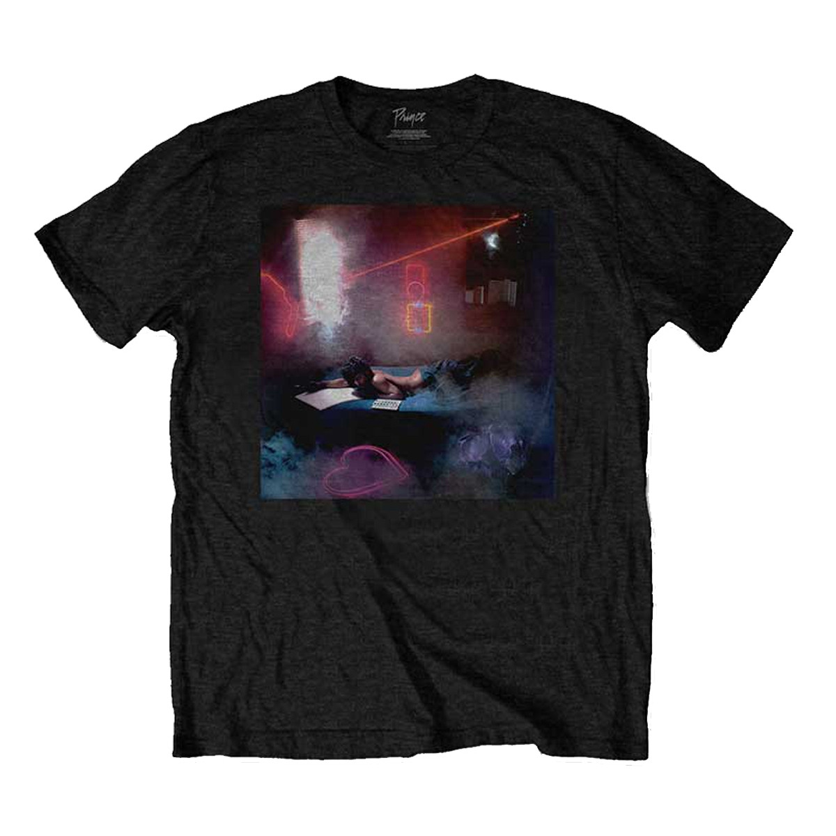 Prince 'Watercolours' (Black) T-Shirt