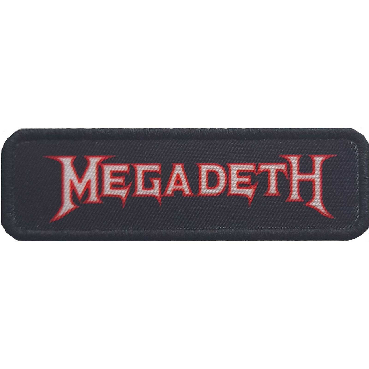 Megadeth 'Logo Outline' (Iron On) Patch