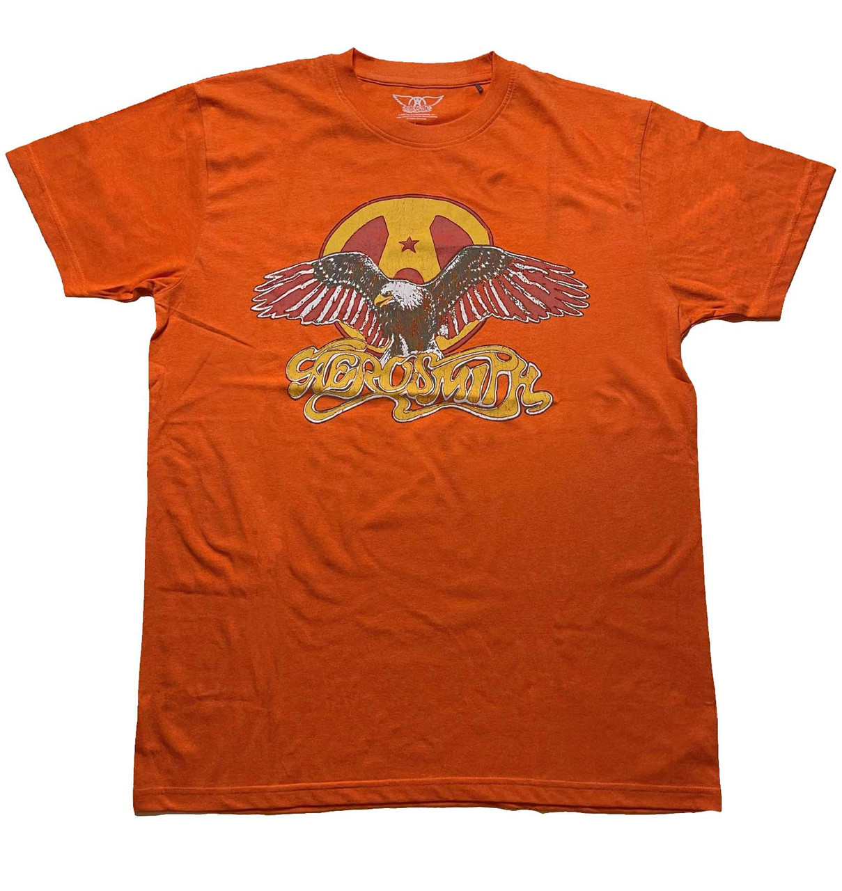 Aerosmith 'Eagle' (Orange) T-Shirt