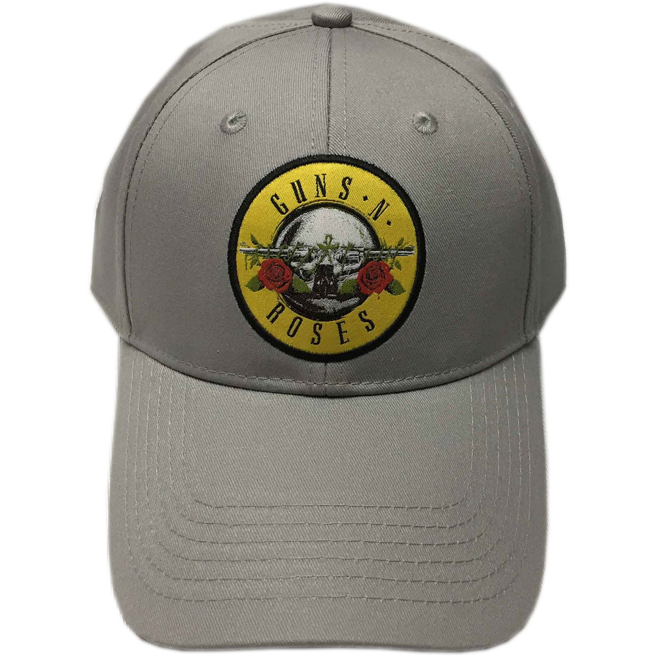 Guns N' Roses 'Circle Logo' (Grey) Baseball Cap