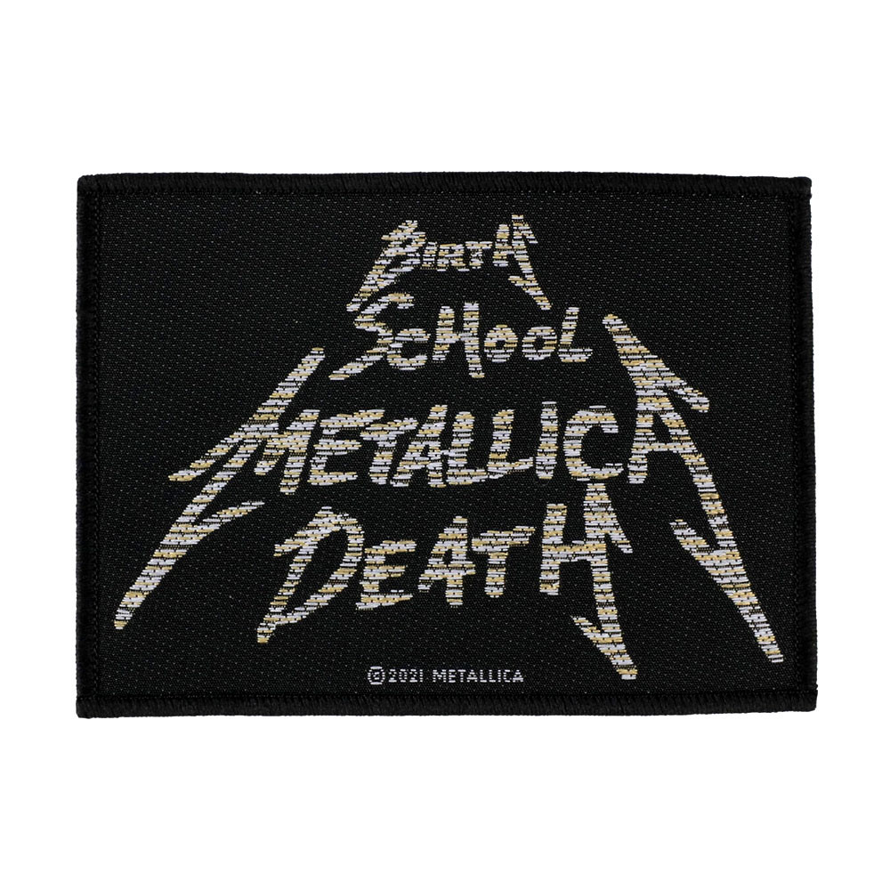 Metallica 'Birth, School, Metallica, Death' Patch