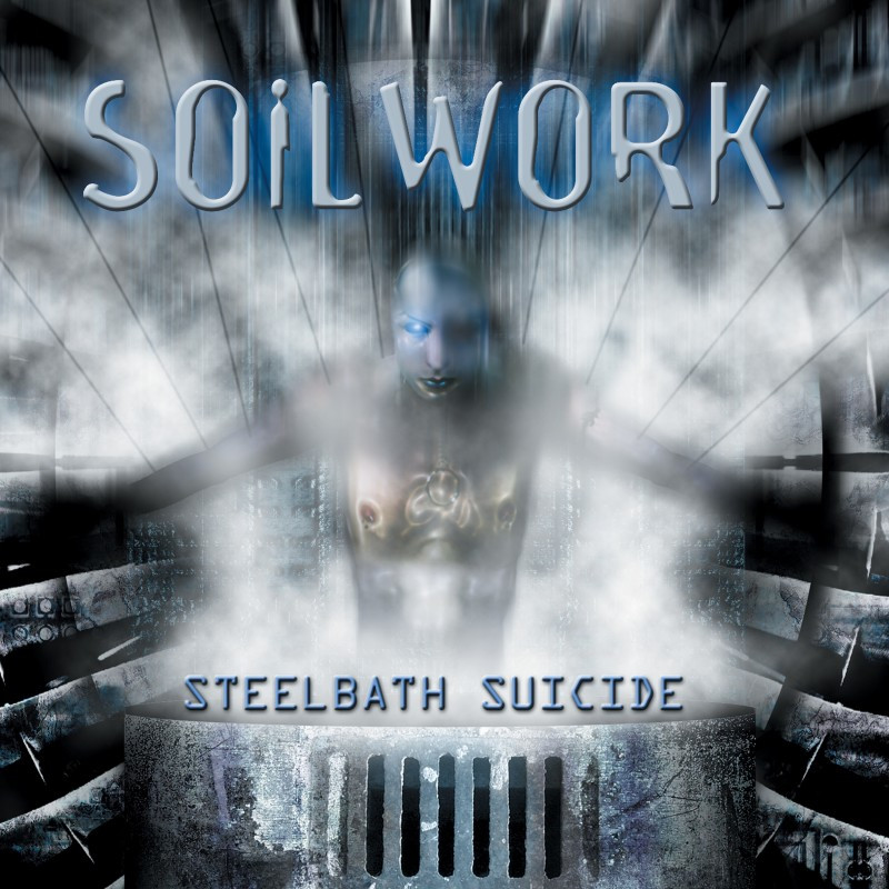 Soilwork 'Steelbath Suicide' LP Transparent Blue Vinyl