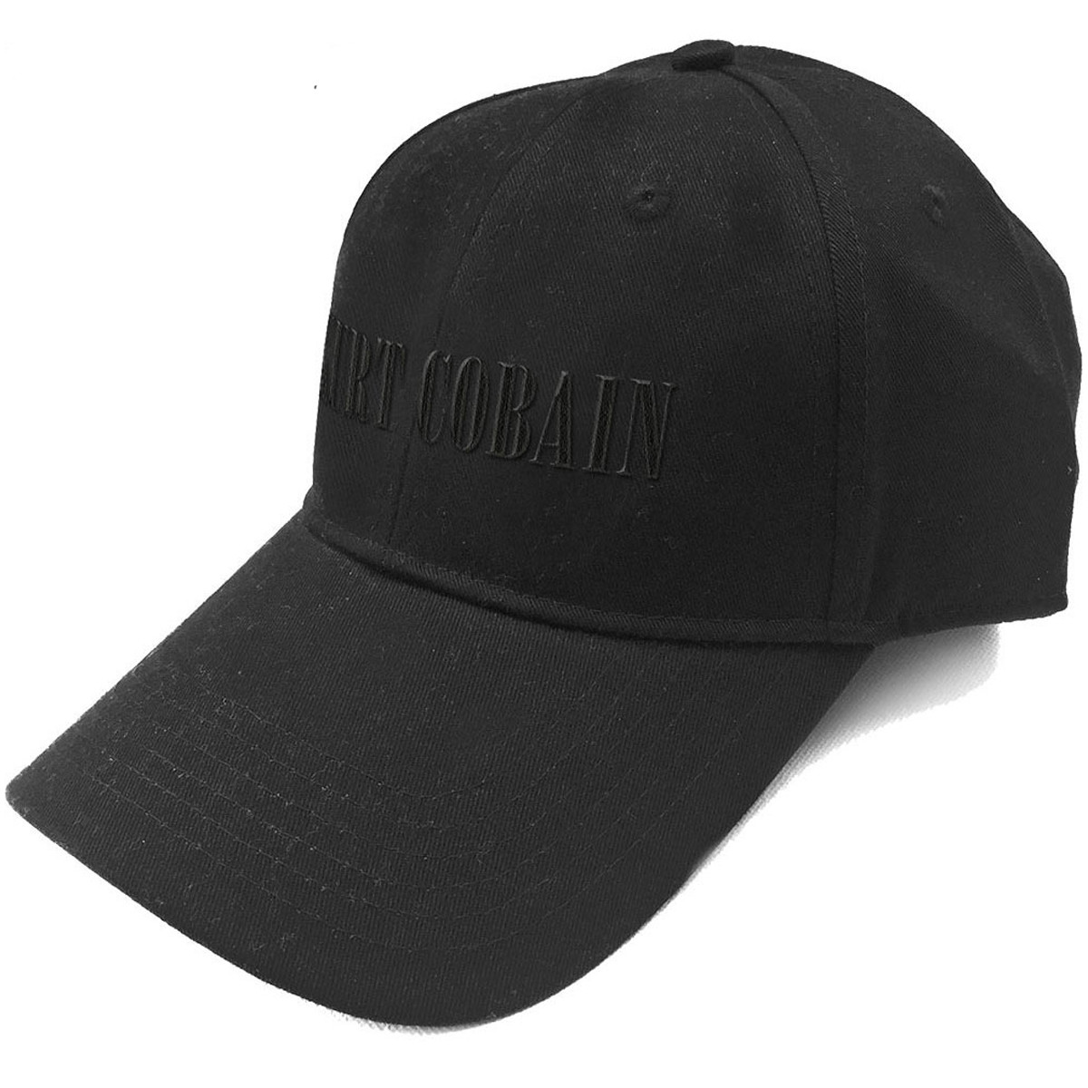 Kurt Cobain 'Logo' (Black) Baseball Cap