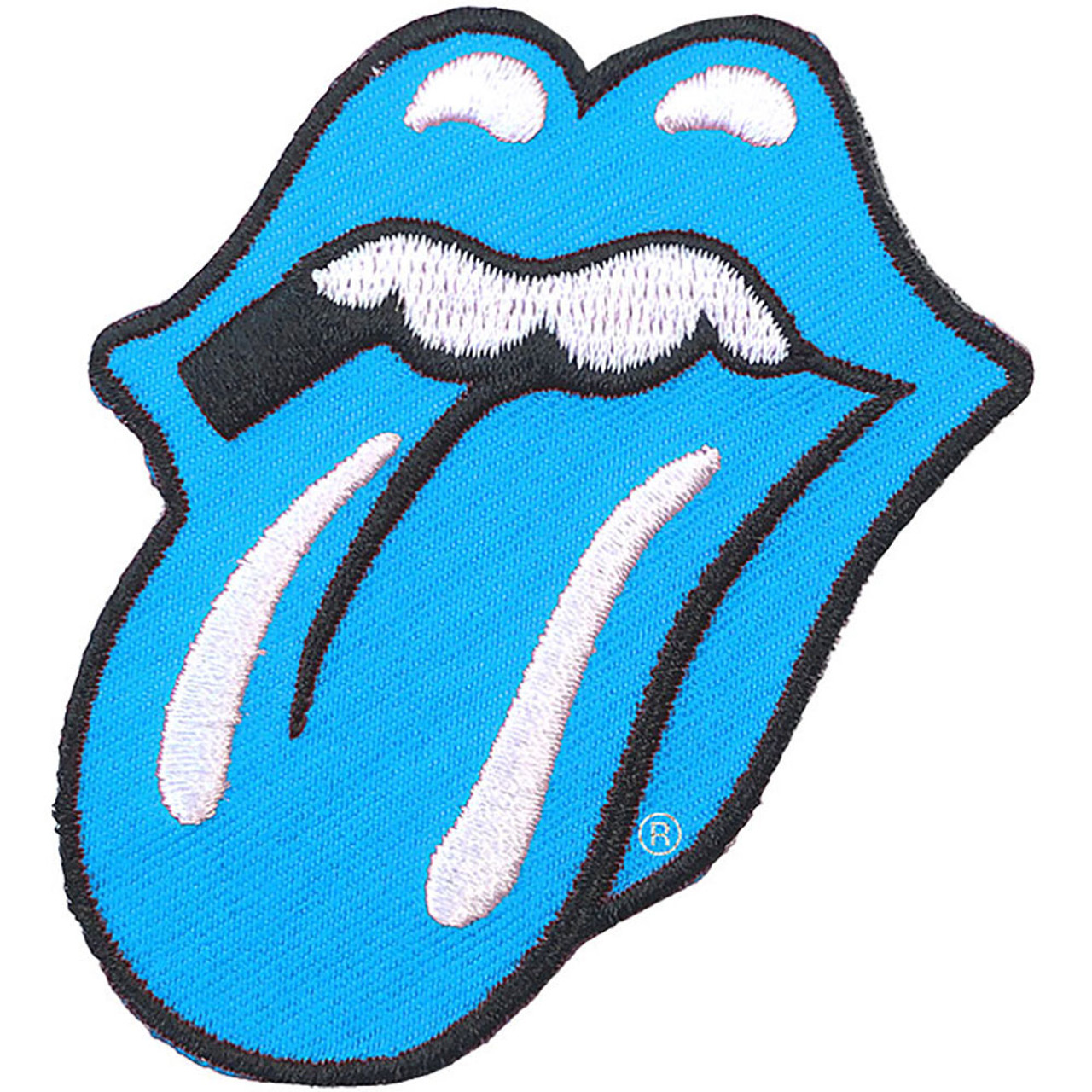 The Rolling Stones 'Classic Tongue Blue' Patch | Eyesore Merch