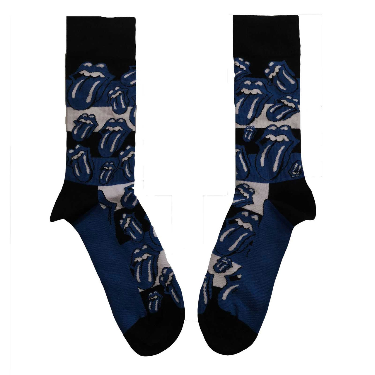 The Rolling Stones 'Blue Tongues' (Blue) Socks 2