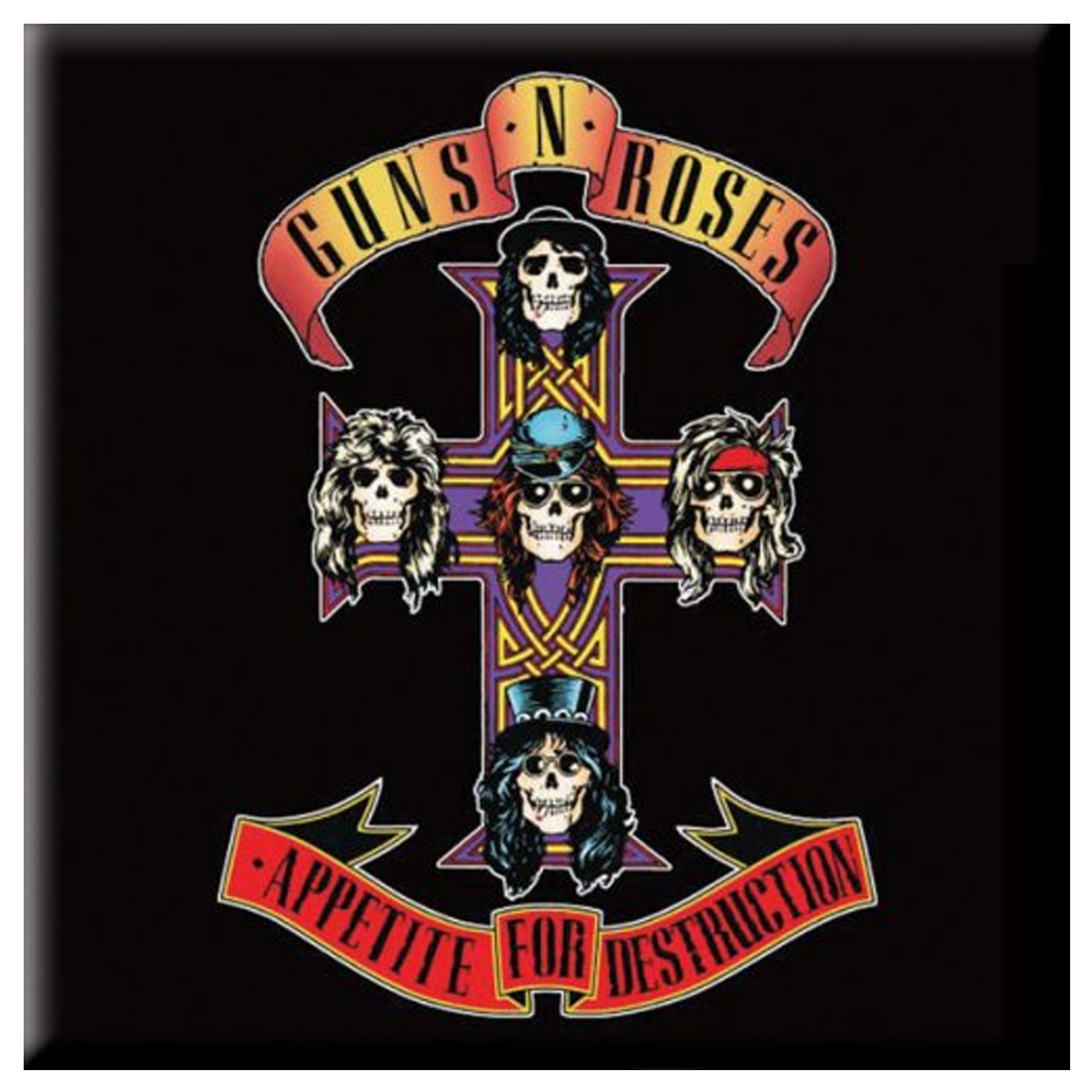 Guns N' Roses 'Appetite' Fridge Magnet